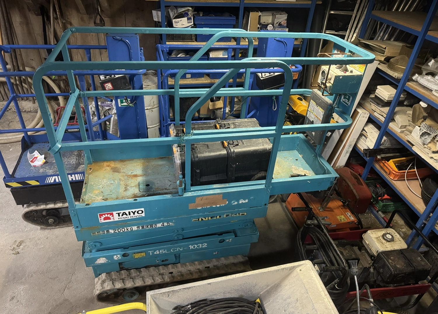 Nacelle sur chenilles professionnelle Zentrax AIRMAN 045 - vue de côté